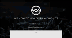 Desktop Screenshot of moaclub.com